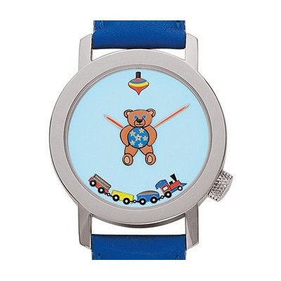 AKTEO ZEGAREK NOUNOURS BLEU - TEDDY BEAR