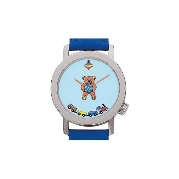 AKTEO ZEGAREK NOUNOURS BLEU - TEDDY BEAR