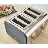 4 Slice Nordic Toaster GREY 